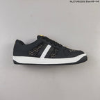 Gucci Crystal-Embellished Black Low-Top Sneakers HL171401201