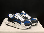 Off-White Leather Low-Top Sneakers Black Blue White EU 36-45