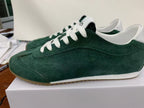 Alo Green Low-Top Sneakers with White Details