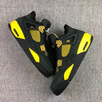 Jordan Air Jordan 4 Thunder Black Yellow Sneakers