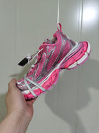 Nike 0123 Sneakers Pink and Silver
