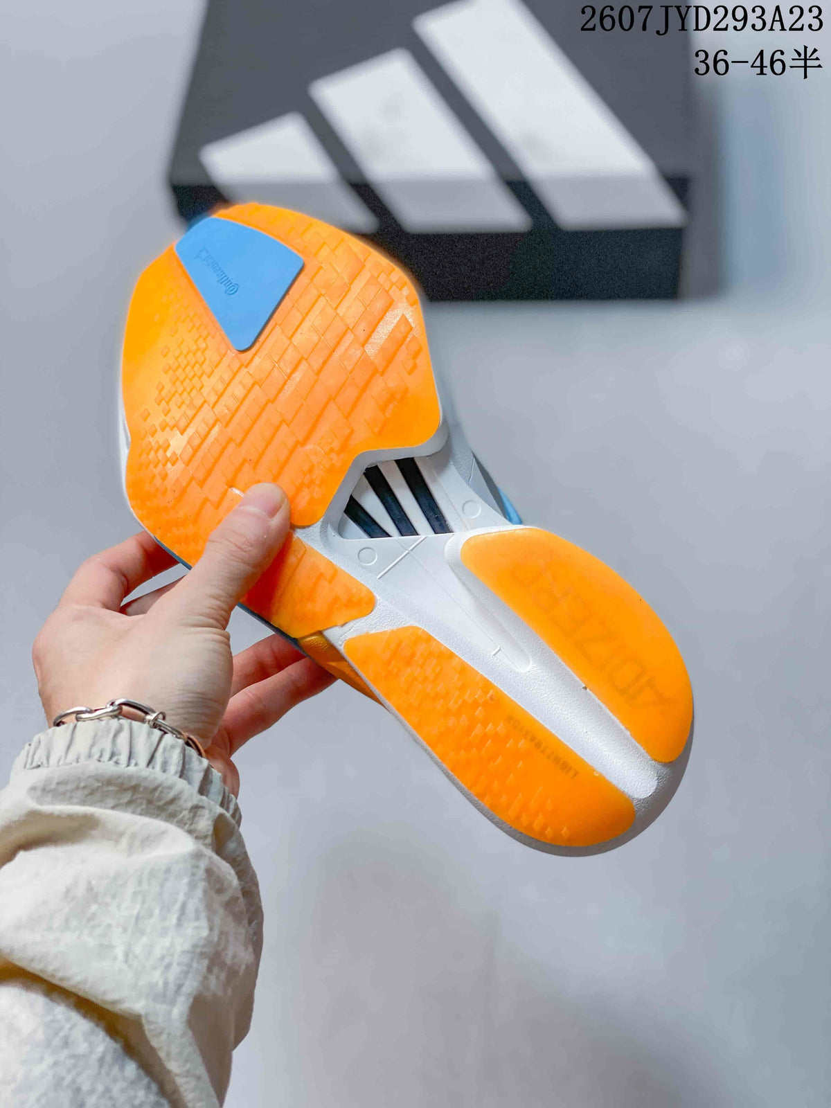 Adidas Ultrabounce Sneakers Blue and Orange