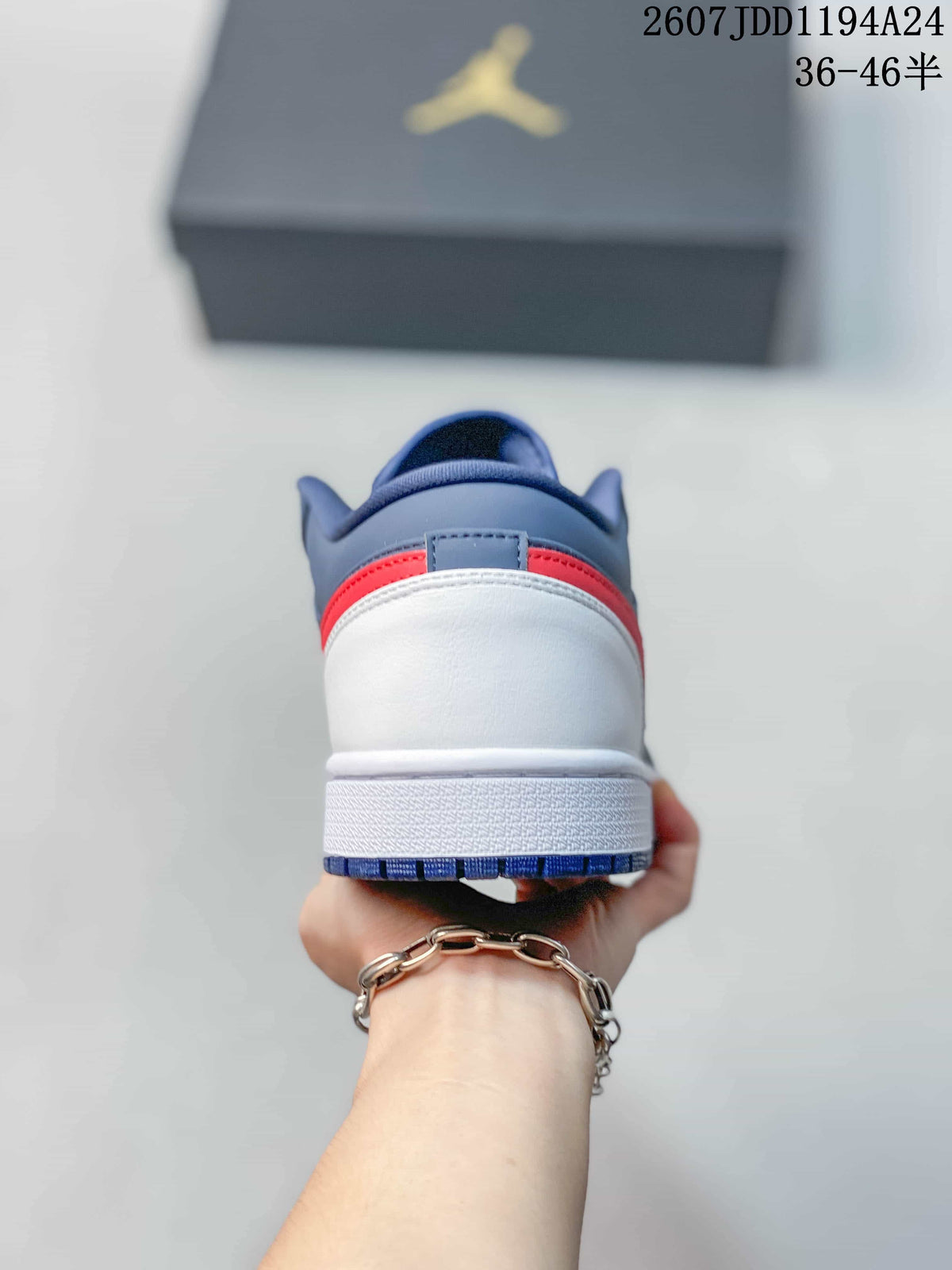 Jordan Air Jordan 1 Low Navy Red White Sneakers