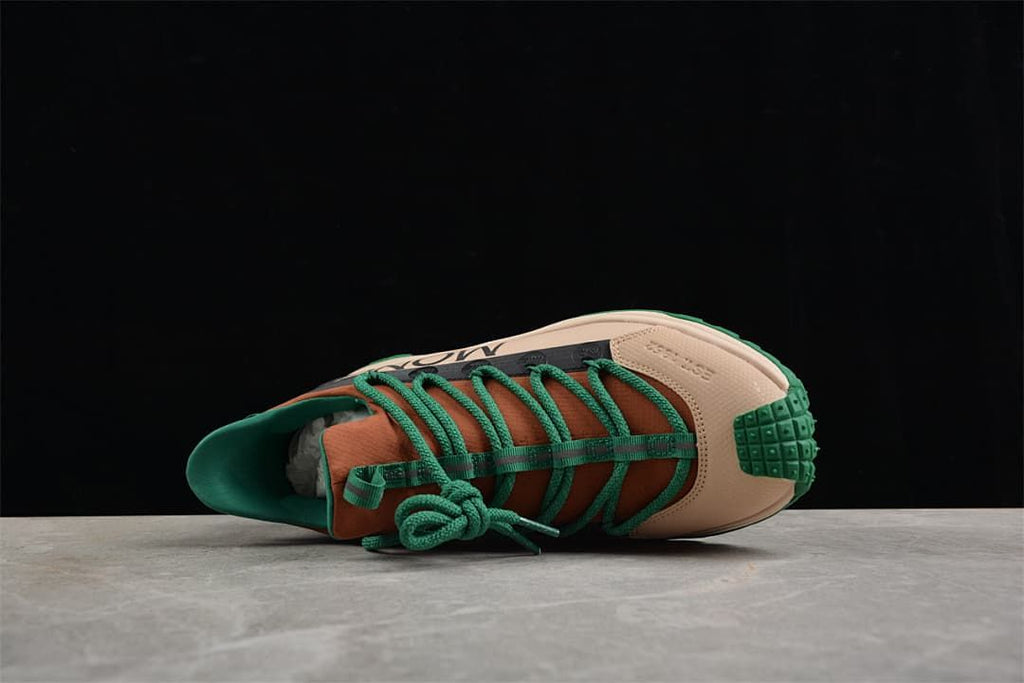 Moncler Trailgrip Lite2 Sneakers in Beige and Green