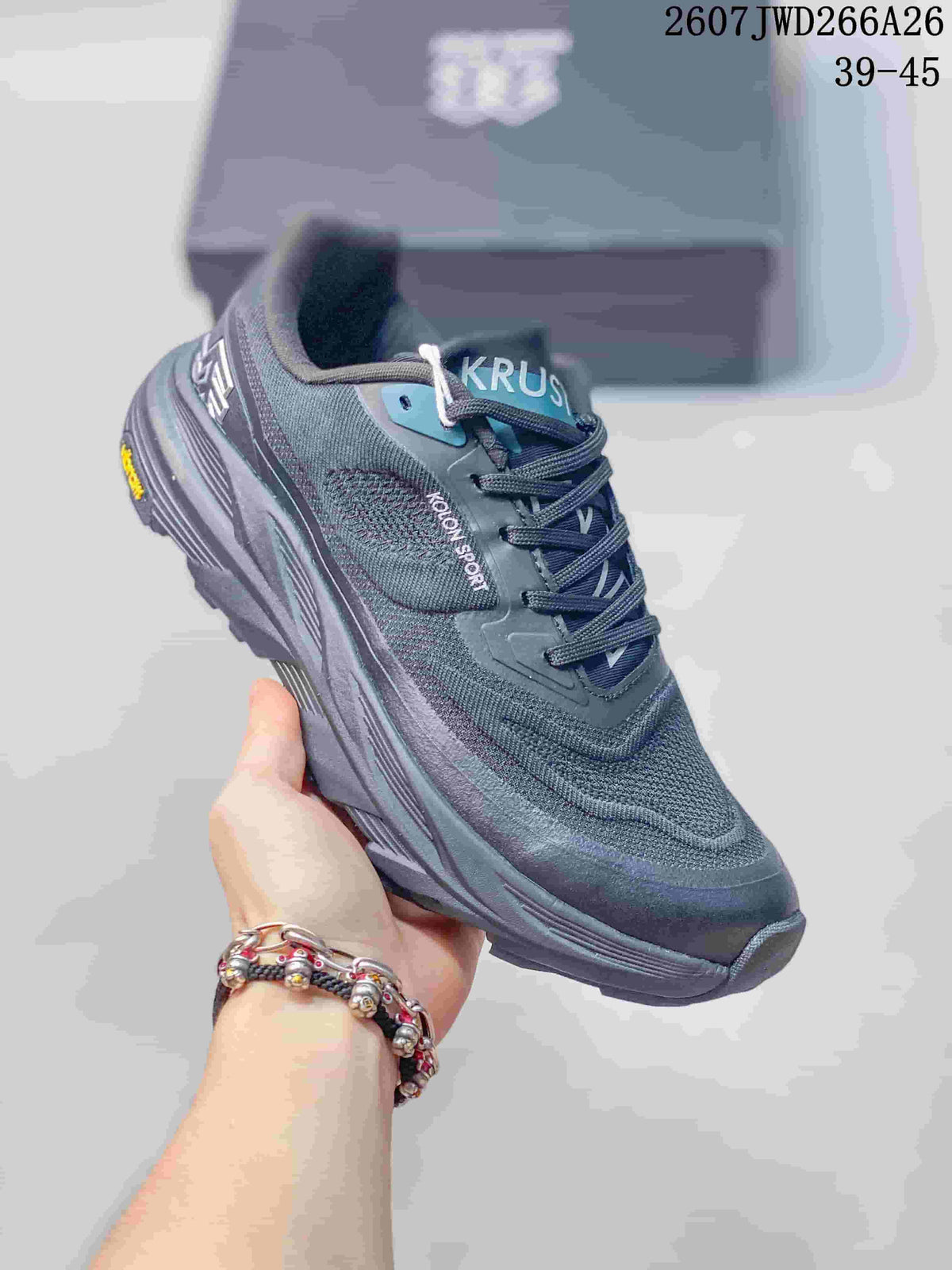 KOLON SPORT KRUST Trail Running Shoes Black 2607 JWD266A26