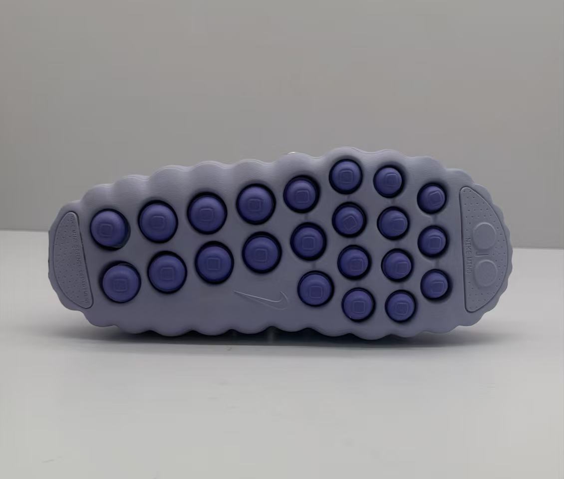 Nike Purple Slides with Textured Footbed