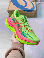 ASICS Superblast 3 Running Shoes, Lime Green and Pink