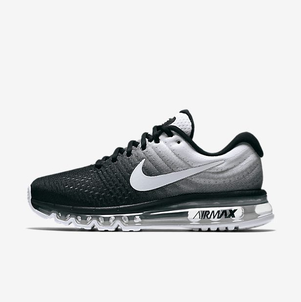 Nike Air Max 2017 Black and White Sneakers 849559-010