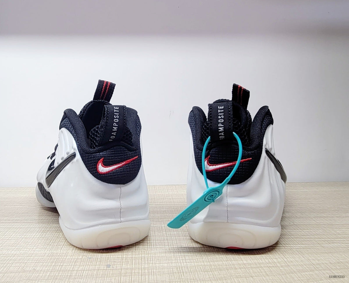 Nike Air Foamposite One White Black Sneakers
