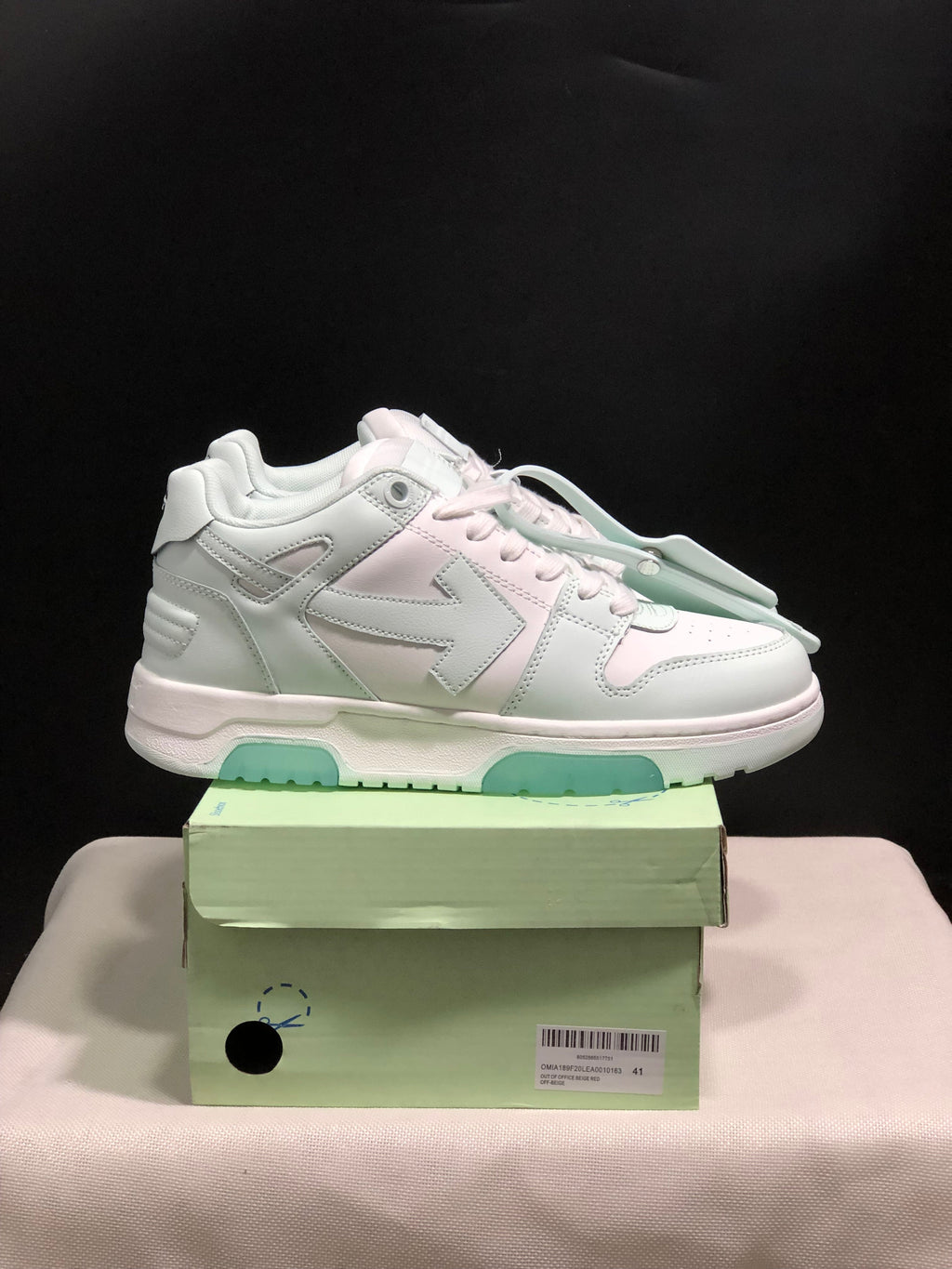 Off-White Out Of Office Low-Top Sneakers White Mint Sole