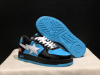 BAPE STA Low-Top Sneakers Black Blue White