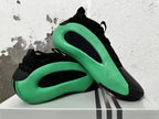 Adidas Harden Vol. 7 Basketball Shoes, Black and Green