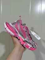 Nike 0123 Sneakers Pink and Silver