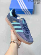adidas Gazelle Indoor Sneakers Navy Turquoise