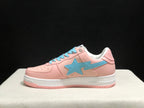Bape Sta Low-Top Sneakers Pink Blue