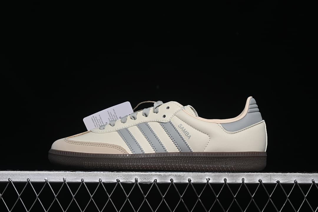 adidas Samba OG JH7299 Sneakers, Cream and Grey