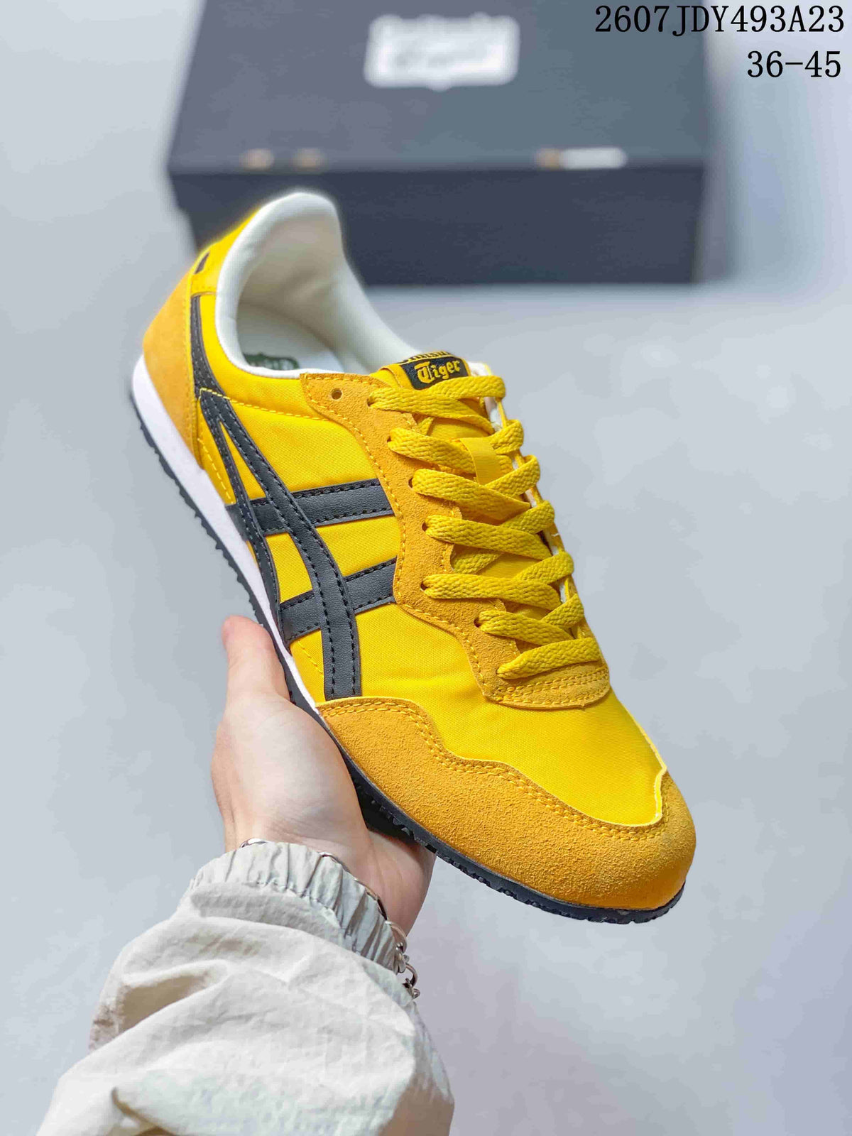 Onitsuka Tiger Serrano Sneakers Yellow Black 2607JDY493A23