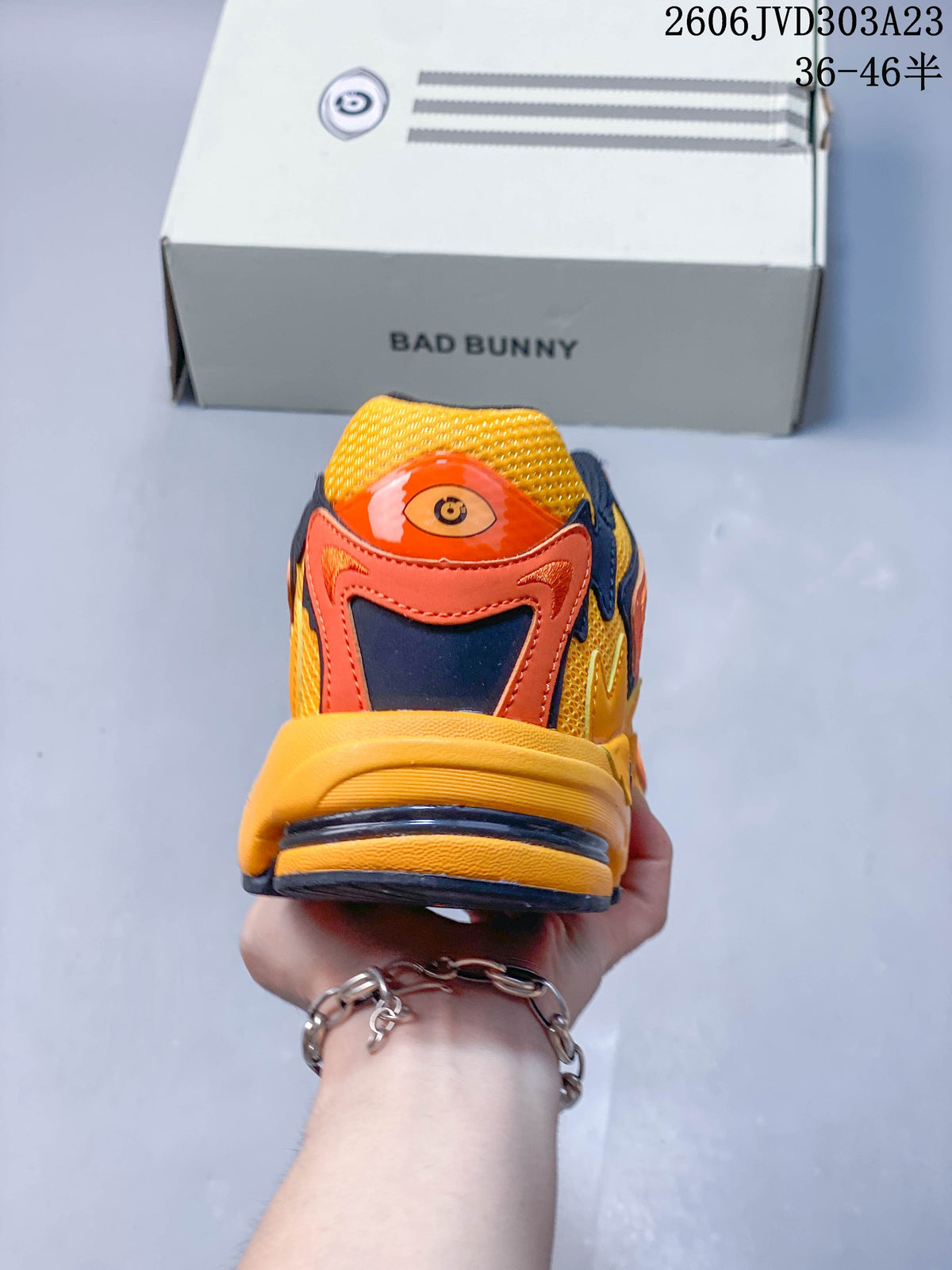Bad Bunny x adidas Response CL Sneakers in Yellow and Orange