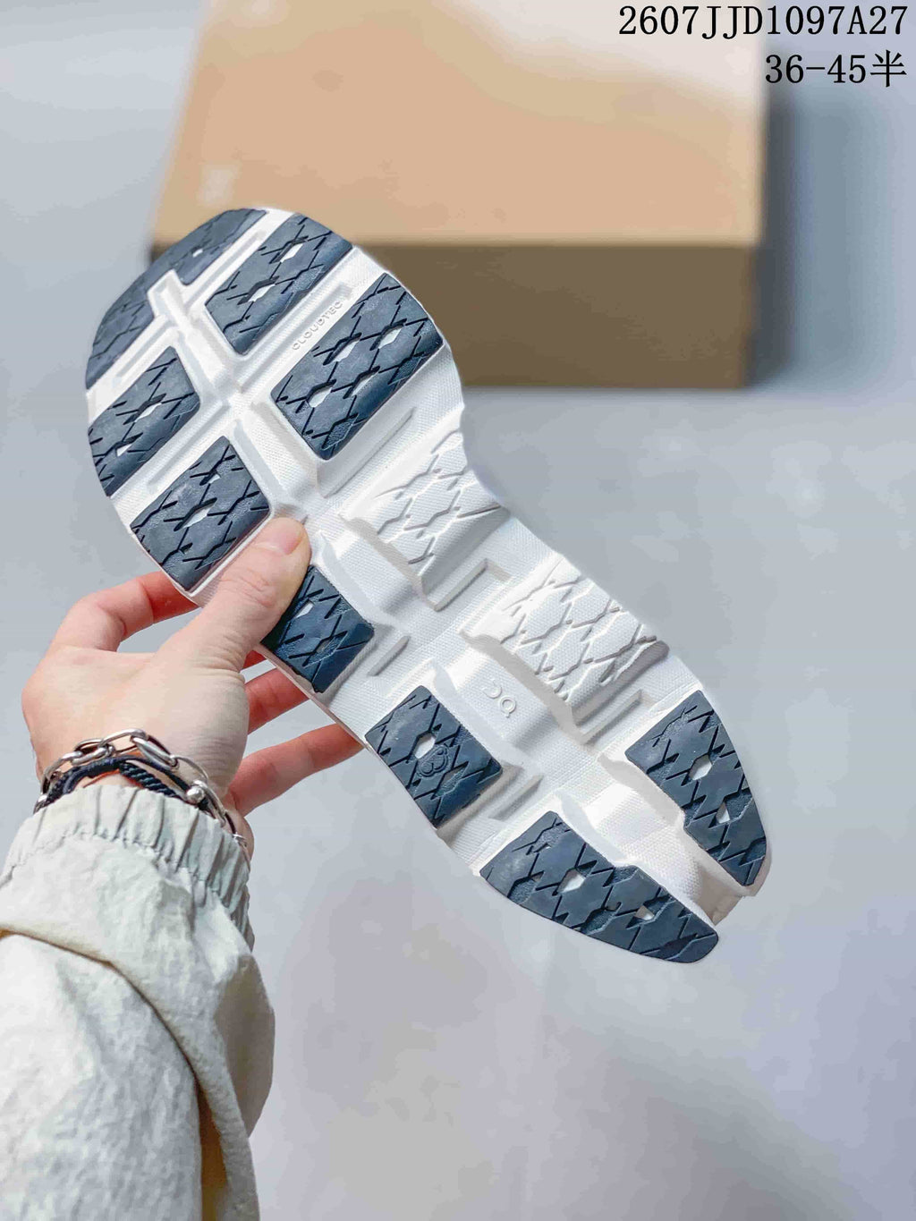 On Cloudmonster 3 Sneakers White Gray 3MG1