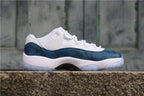 Air Jordan 11 Low Navy Snakeskin Sneakers