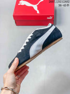 PUMA Tackle Retro Low-Top Sneakers Navy White 404456-02