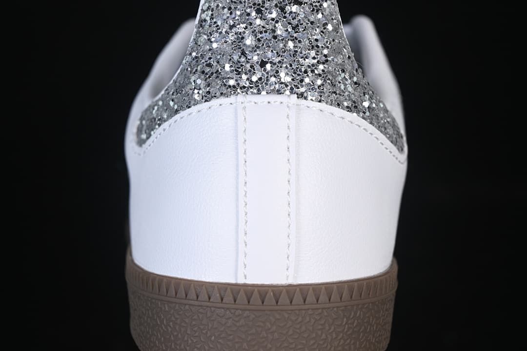 adidas Samba OG B75810 White Silver Sneakers