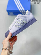 Adidas Originals Superstar Sneakers Lavender White HQ2646