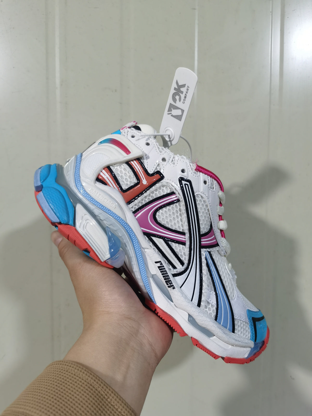 Balenciaga Runner Sneakers Multicolor 772767 W3R