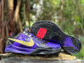 Nike Kobe 5 Basketball Shoes in Purple, Black and Gold