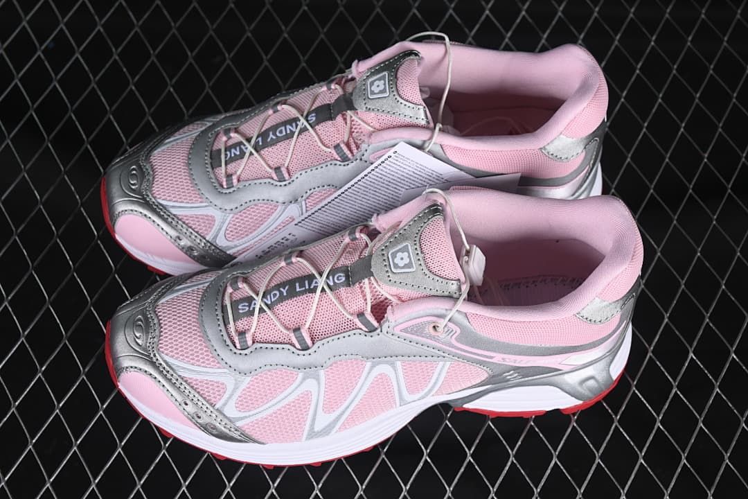 Salomon XT-Whisper Sandy Liang Trail Sneakers Pink Silver