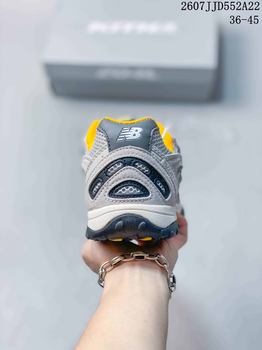 New Balance NB204 Retro Running Sneakers Grey Yellow 2607JJD552A22