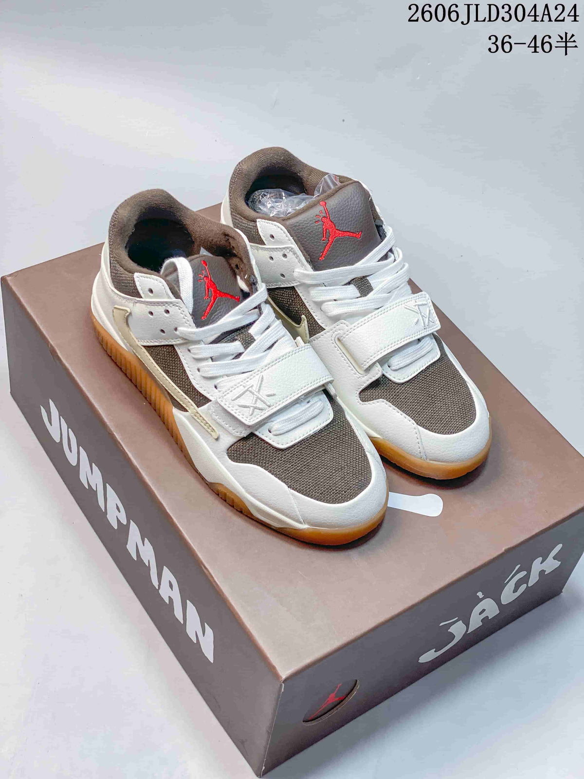 Jordan Jumpman Jack Mocha Low-Top Sneakers