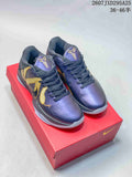 Nike Air Zoom G.T. Cut EP Basketball Shoes Purple Black Gold