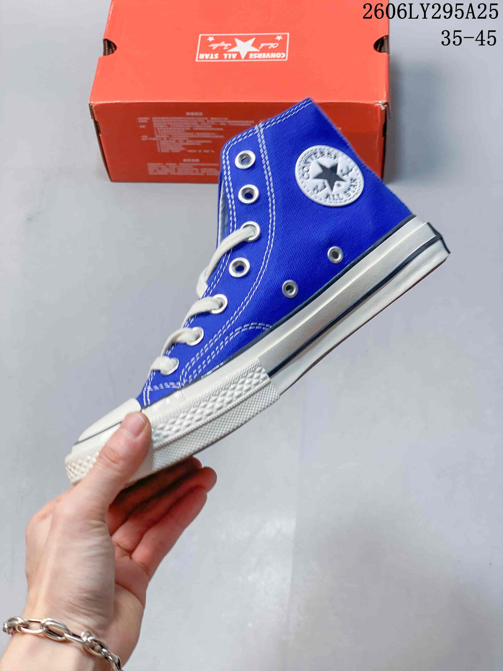 Converse Chuck Taylor All Star High-Top Sneakers Blue White
