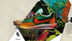 Nike x sacai LDV Waffle Sneakers Green BV0073-300
