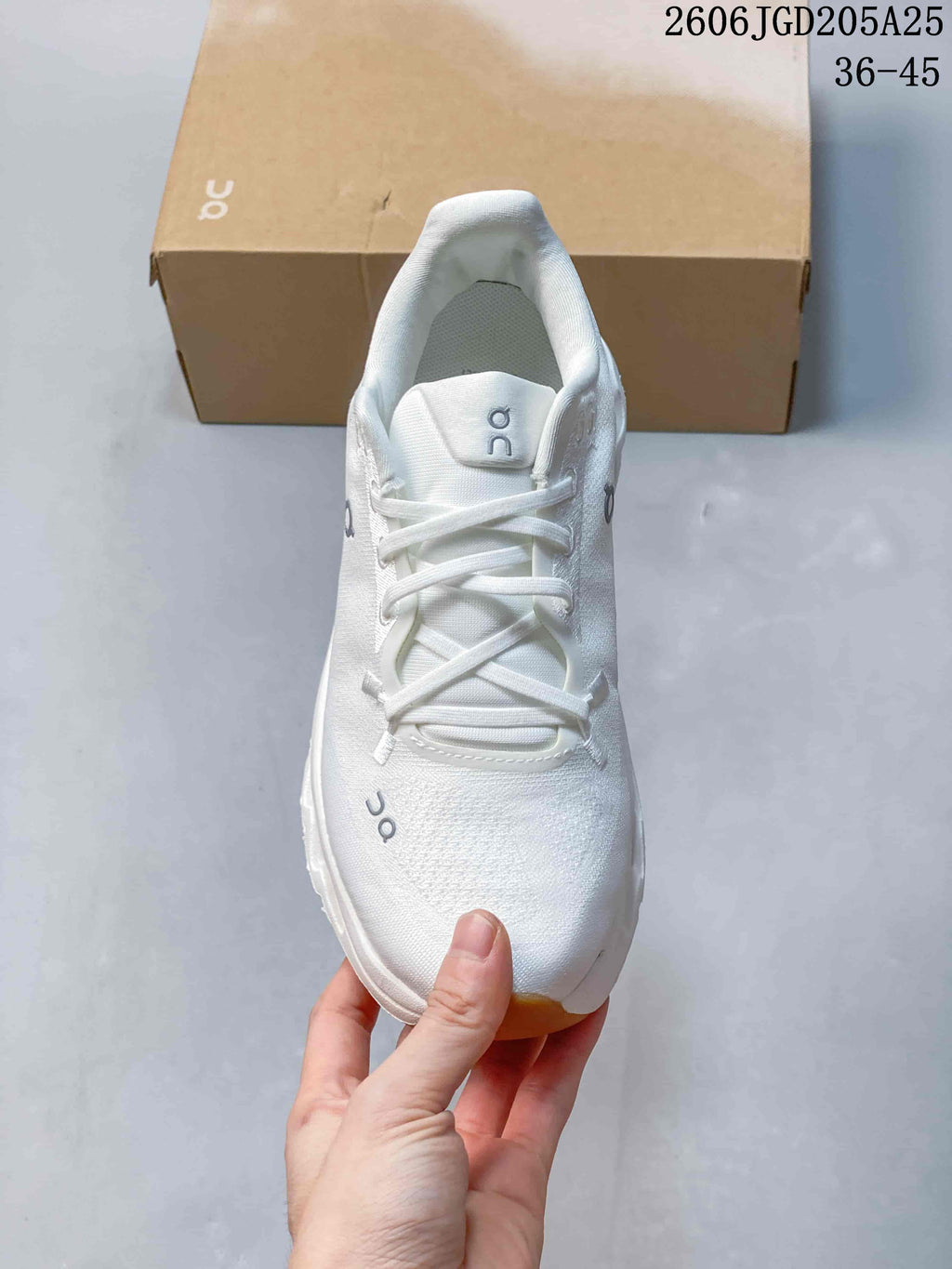 On Cloudmonster 3 White Low-Top Running Shoes