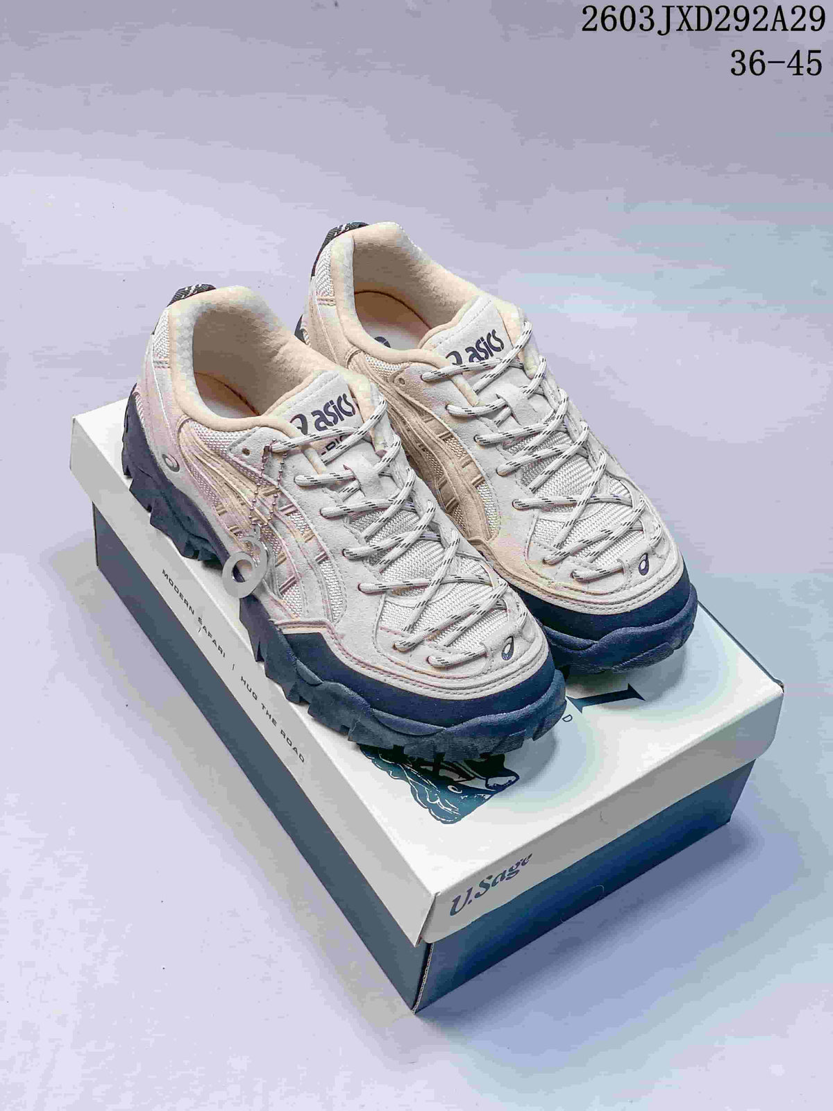 ASICS Gel-Pickax Outdoor Sneakers Cream Navy 1203A983-020