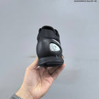 ECCO Men's Black Perforated Lace-Up Sneakers