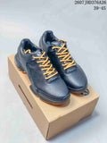 ECCO BIOM Black and Gold Casual Sneakers 2607JHD376A26