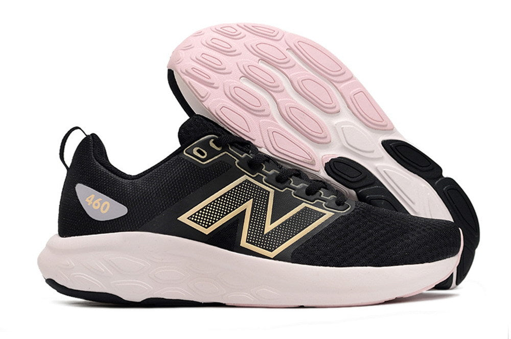 New Balance 460 Black and Pink Running Shoes