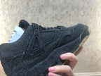 Jordan 4 Retro Levi's Black Denim Sneakers A02571-001