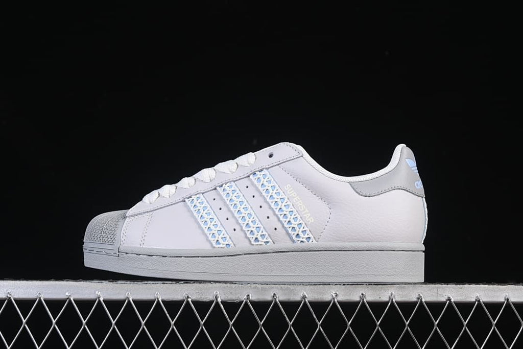 adidas Superstar II JQ8729 White Sneakers with Blue Details