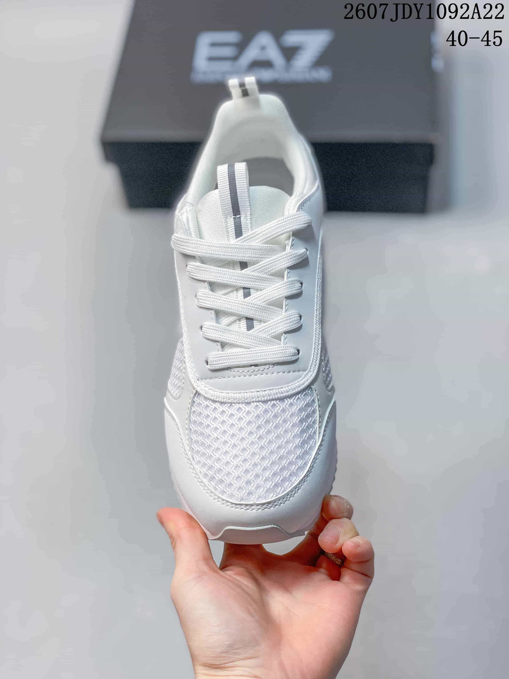 Emporio Armani EA7 Low-Top Sneakers White 712025EWO