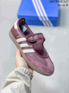 adidas Originals Samba Jane Burgundy Mary Jane Sneakers