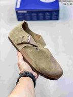 Birkenstock Zurich Two-Strap Clog Sandals, Suede-Look