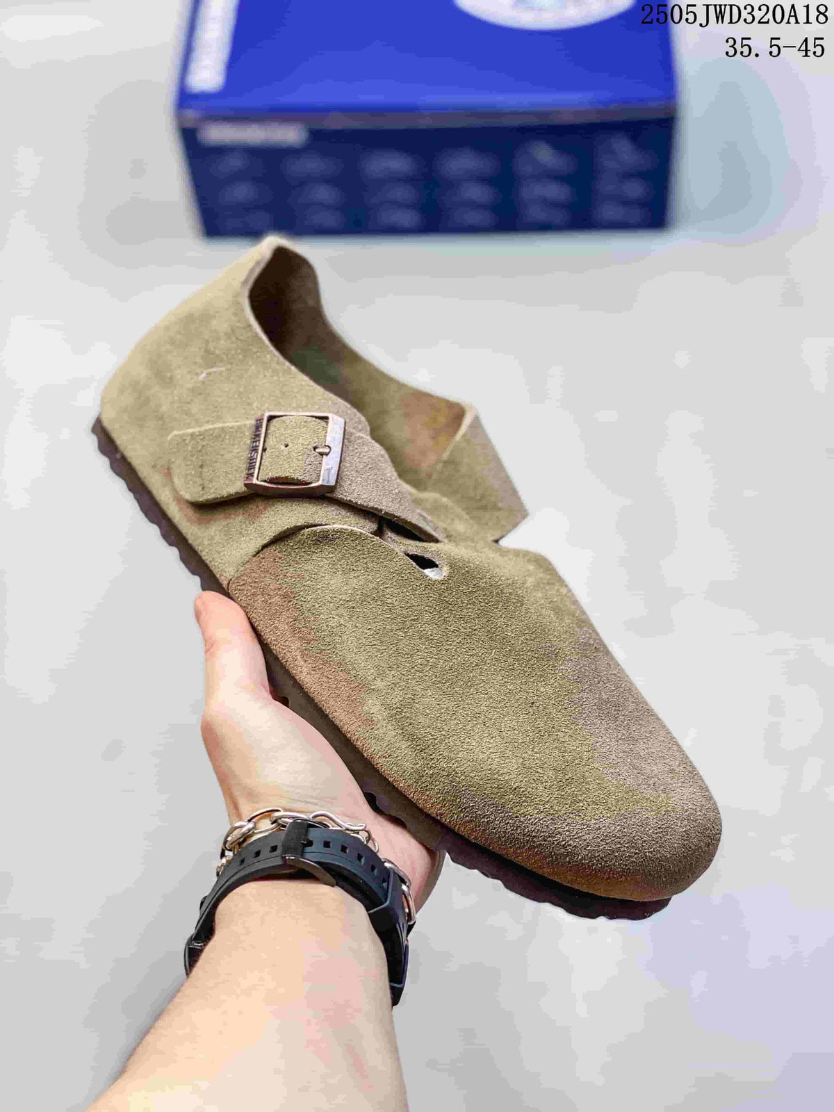Birkenstock Zurich Two-Strap Clog Sandals, Suede-Look