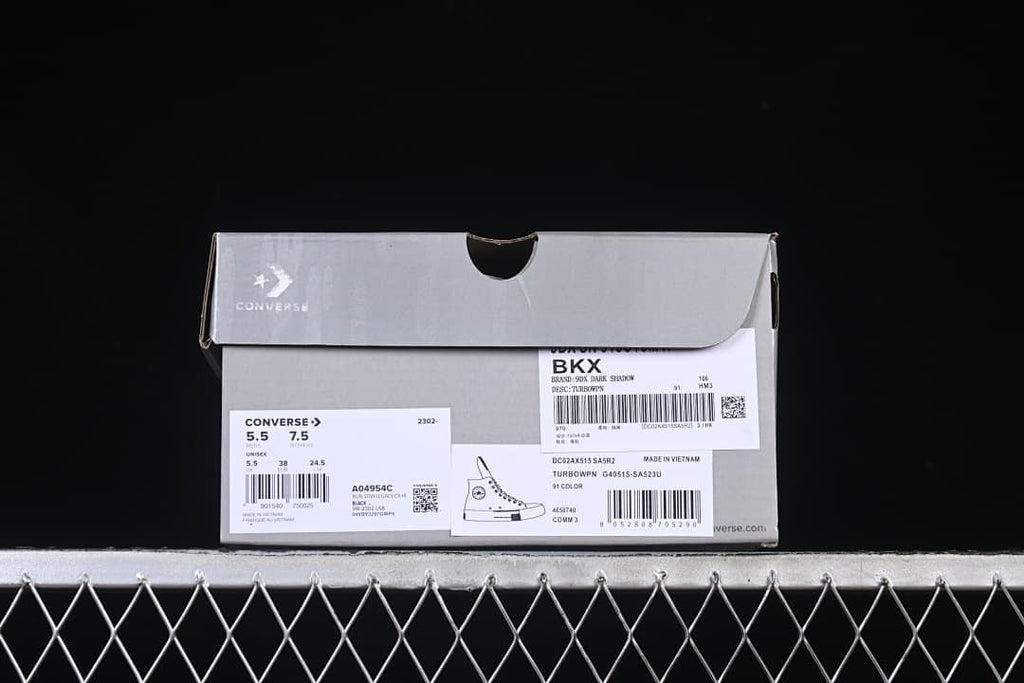 Rick Owens DRKSHDW x Converse Chuck 70 High-Top Black