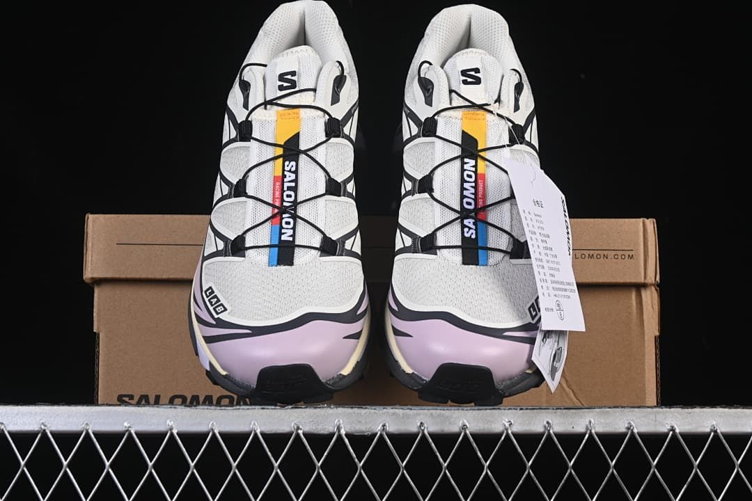 Salomon XT-6 Sneakers White Lilac 477376-29