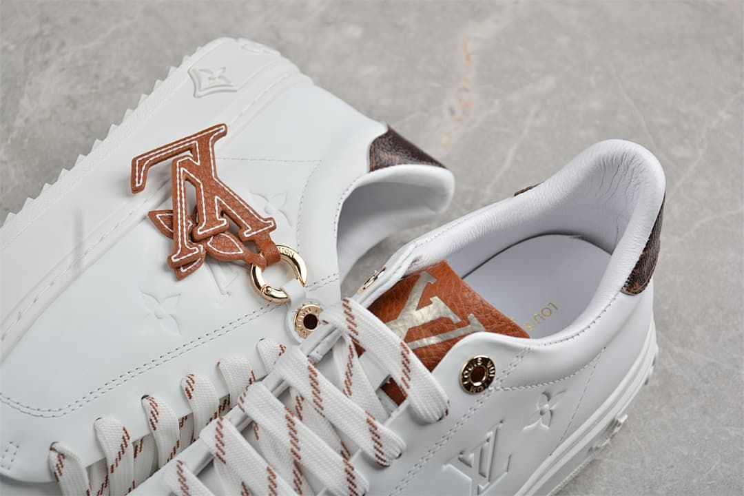 Time Out Low White Platform Sneakers