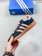 adidas Gazelle Indoor Sneakers Black Pink Gum Sole 2505JDD320A19